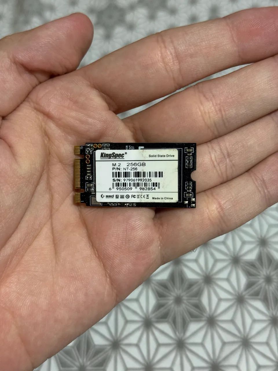 SSD Kingspec 256GB M.2 SATA NT-256