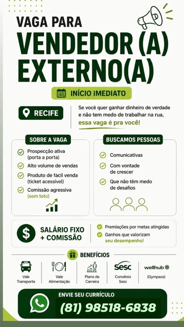Vendedor externo 