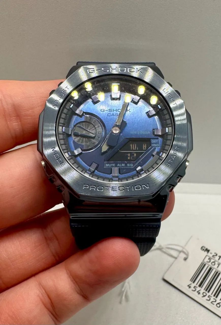 Relógio G-SHOCK BLUE METAL  - Foto 2