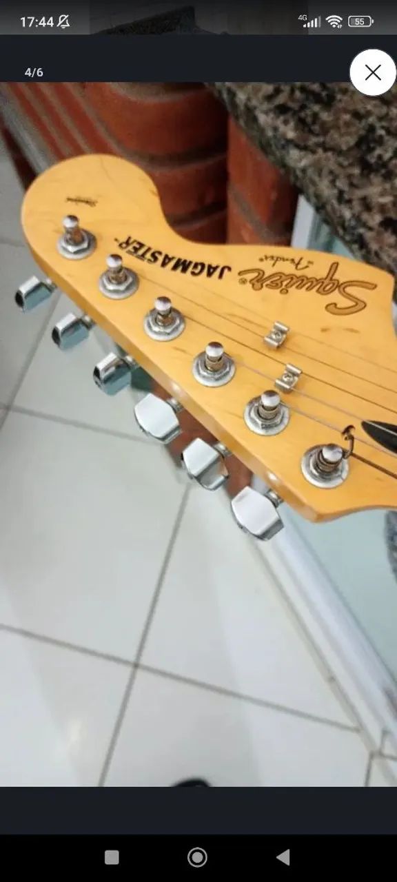 Guitarra squier jagmaster captadores Seymour duncan - Instrumentos