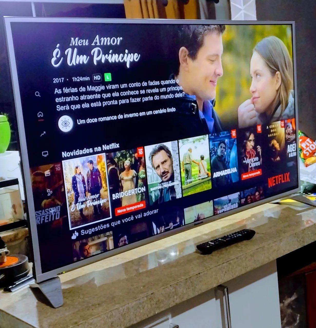 Tv Smart Panasonic 49 polegadas em perfeito estado  - Foto 5