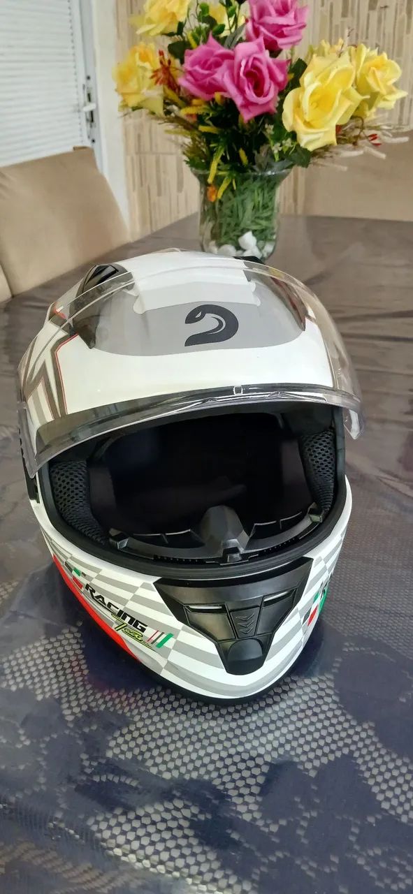 Capacete race tech novo  - Foto 4