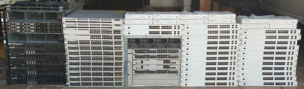 Lote Switch Fortinet Cisco Servidor Dell  