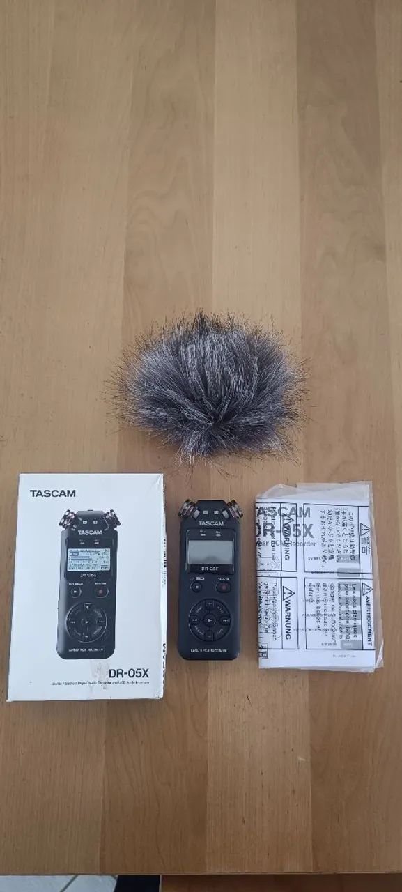 Gravador tascam DR-05X 