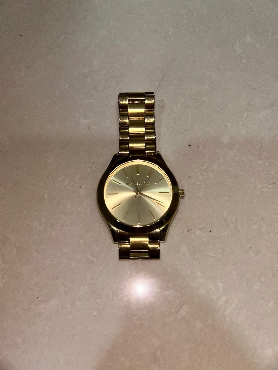 Relógio Michael Kors Original Dourado Feminino + Caixa - Foto 5