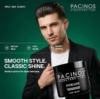 Pomada Cabelo Pacinos Ad229 Alto Brilho Alta Fixação - Foto 2