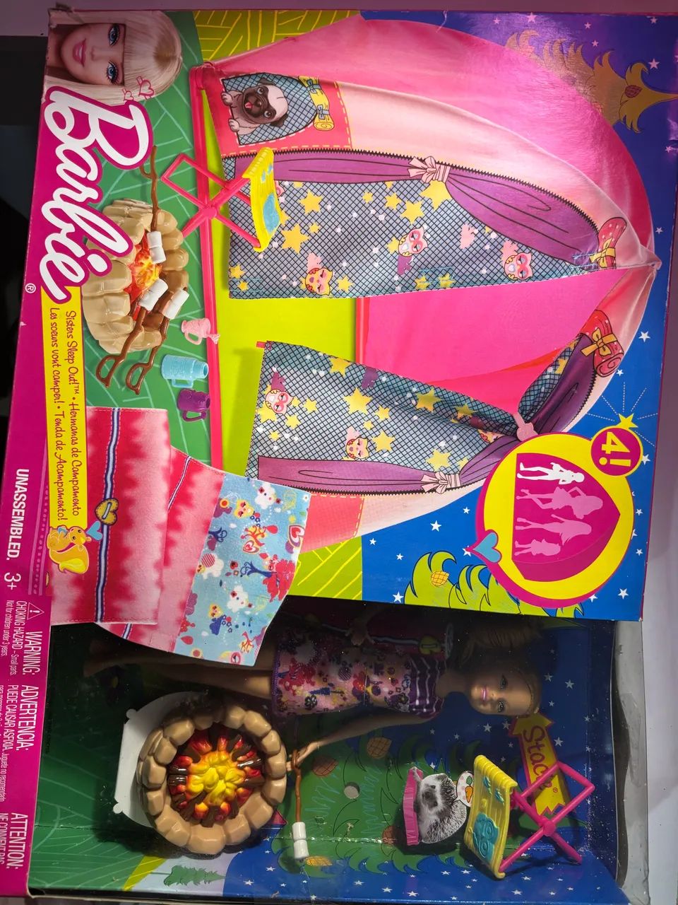 Boneca Barbie Sister Sleep Stacie 2010 Colecionador  - Foto 3