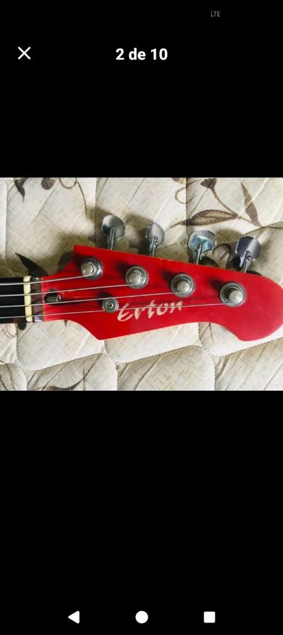 Baixo 4 cordas Elton  - Foto 2