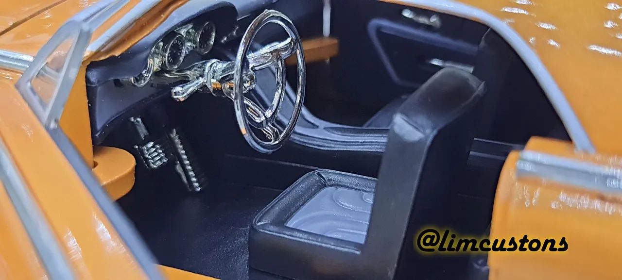 Miniatura 1:24 - Jada toys - Thunderbird Rick Dore laranja  - Foto 5