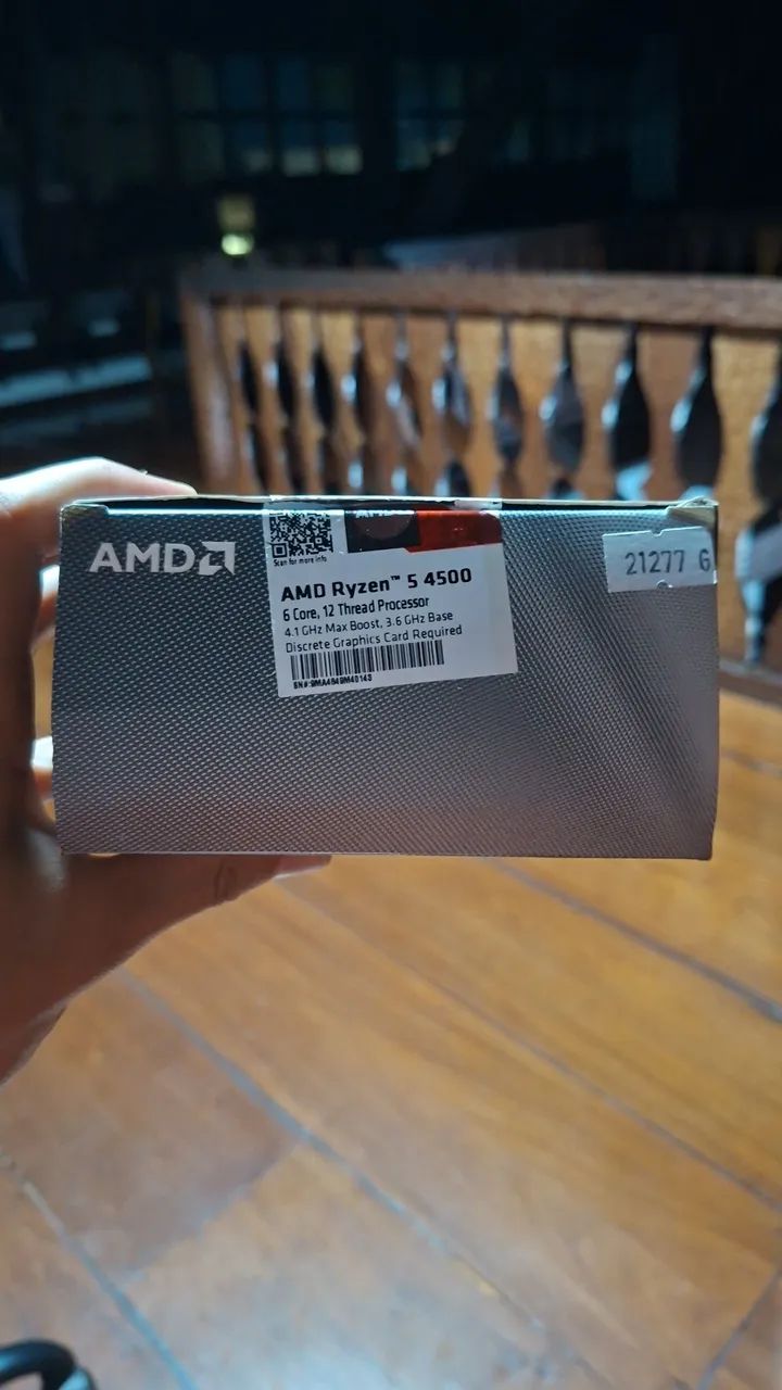 Processador AMD Ryzen 5 4500  - Foto 2