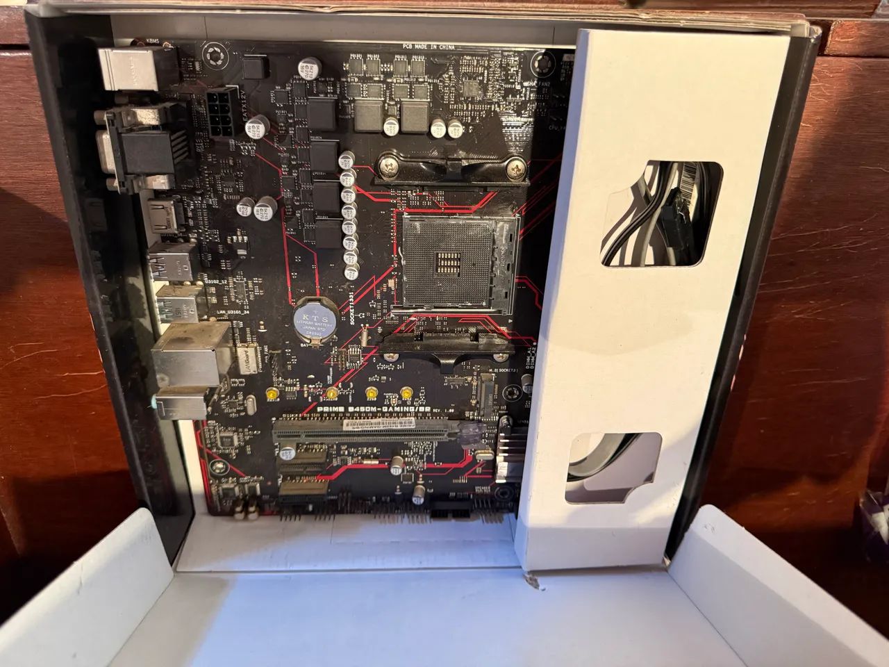 Asus b450-m gaming pro br - Foto 2