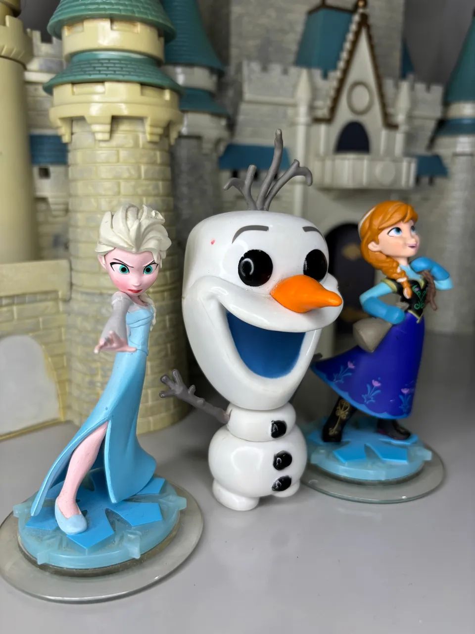 Elsa, Anna e Olaf - Disney Infinity e Funko Pop - Foto 2