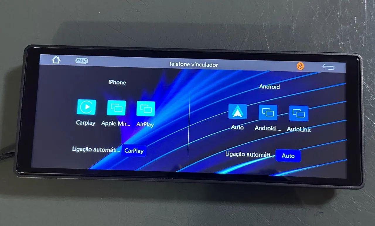 Multimídia Portátil 10.2 Polegada Android Auto Apple Carplay - Foto 3