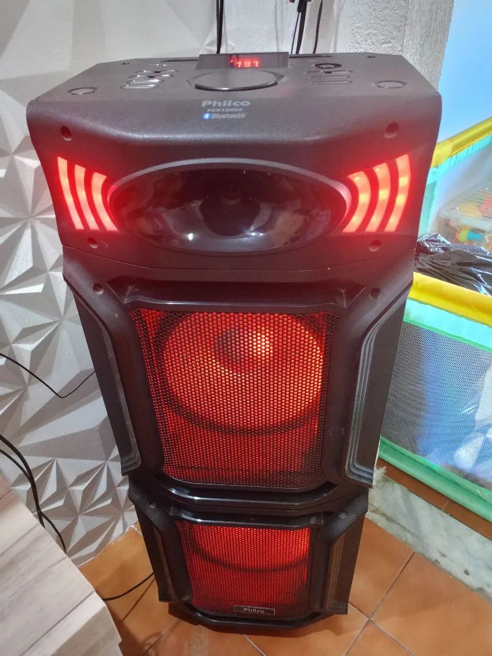 Caixa de som torre philco - Foto 4