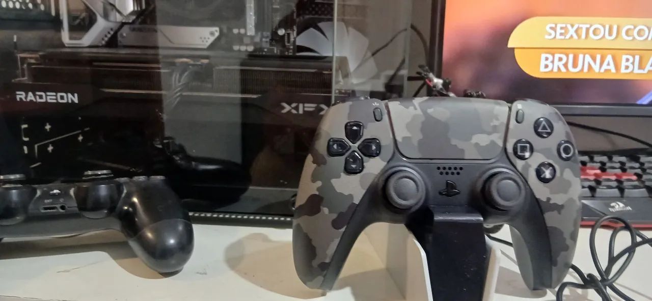 Controle ps5 + base  - Foto 4
