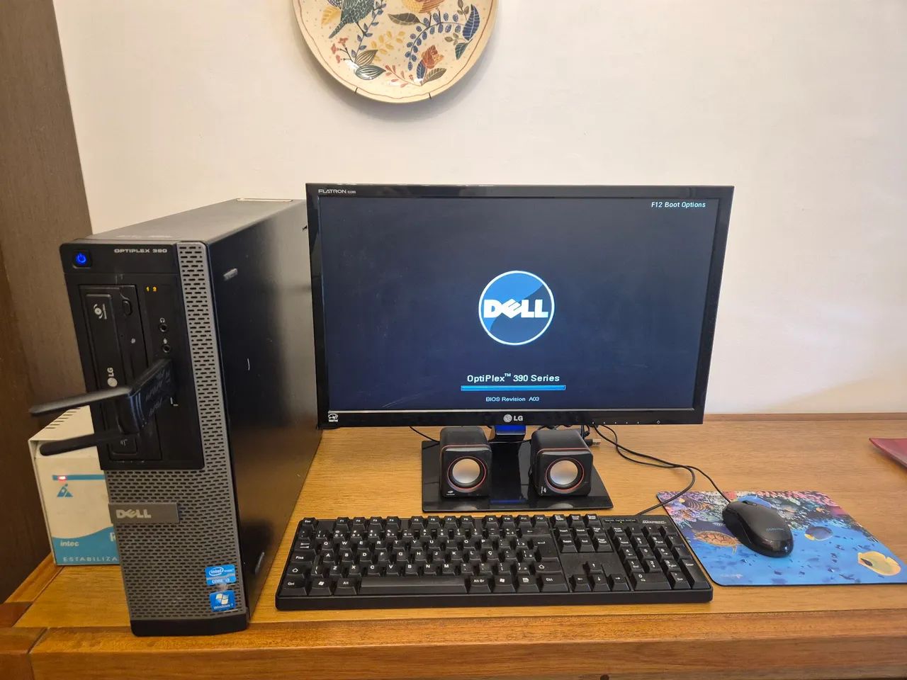  PC Dell Completo - Excelente Estado - SSD e HD Pronto para Uso