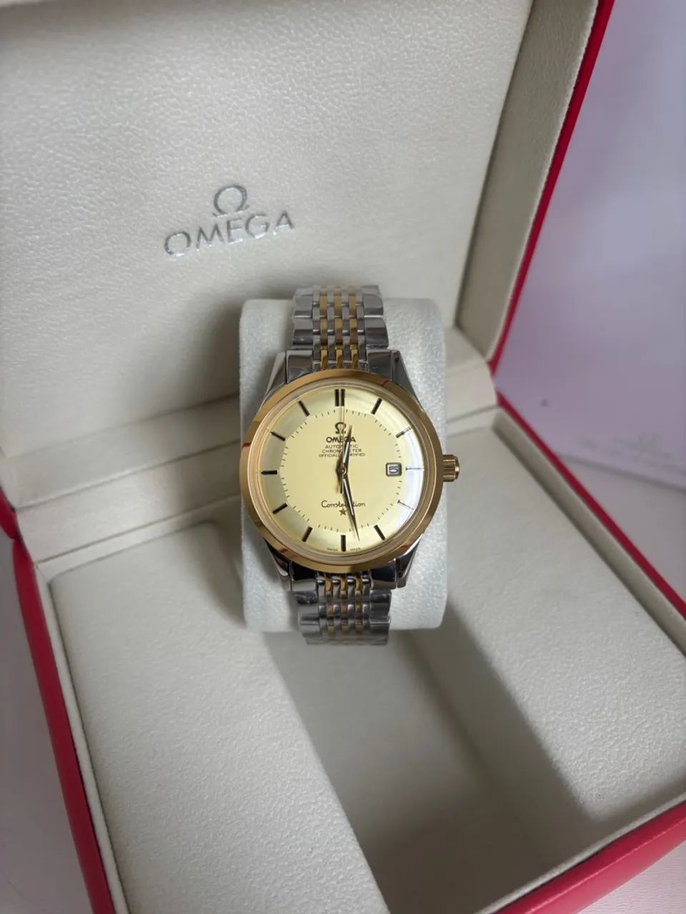 Relógio Omega Constellation Misto Automático  - Foto 3