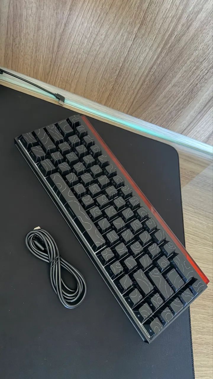 teclado mecânico ajazz nk68 - Foto 2