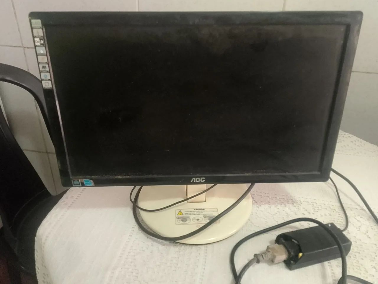 Monitor de computador.