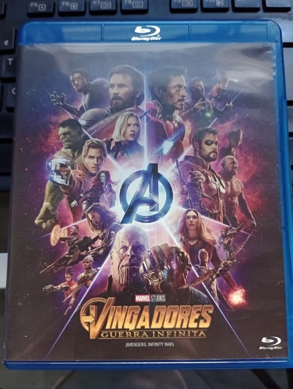 Marvel Vingadores Guerra Infinita Infinity War Blu-Ray Thanos