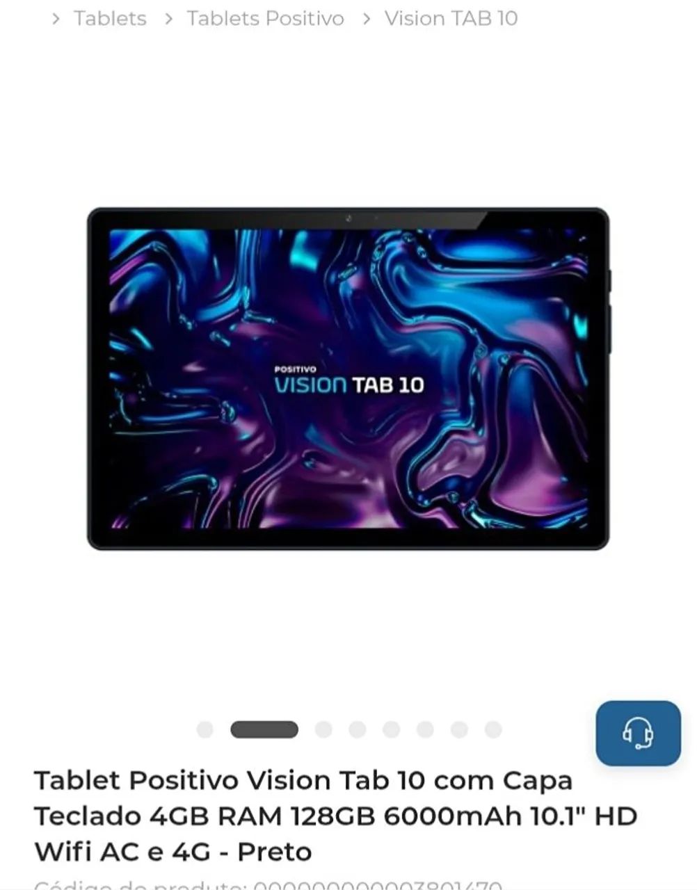 Tablet Tab10 Positivo