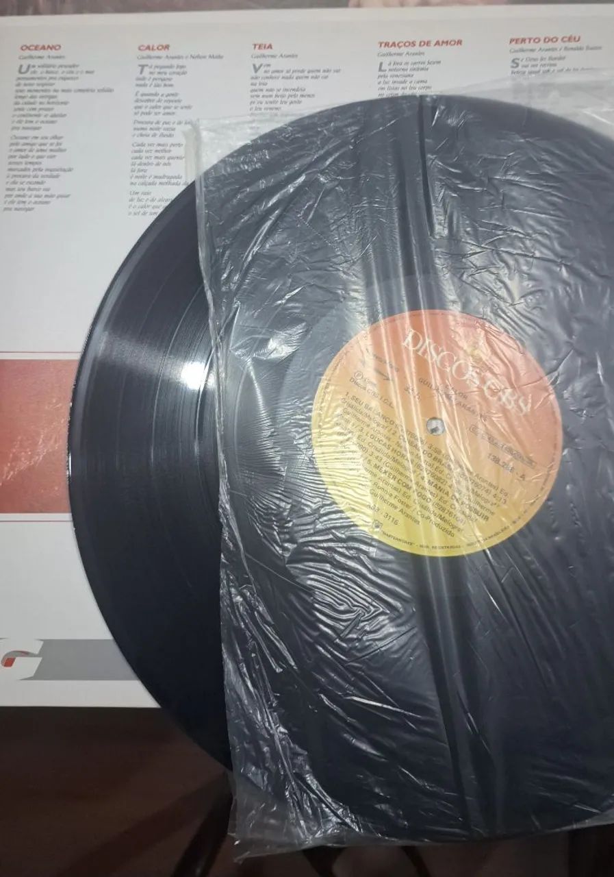 Guilherme Arantes Calor - album em Vinil  - Foto 2
