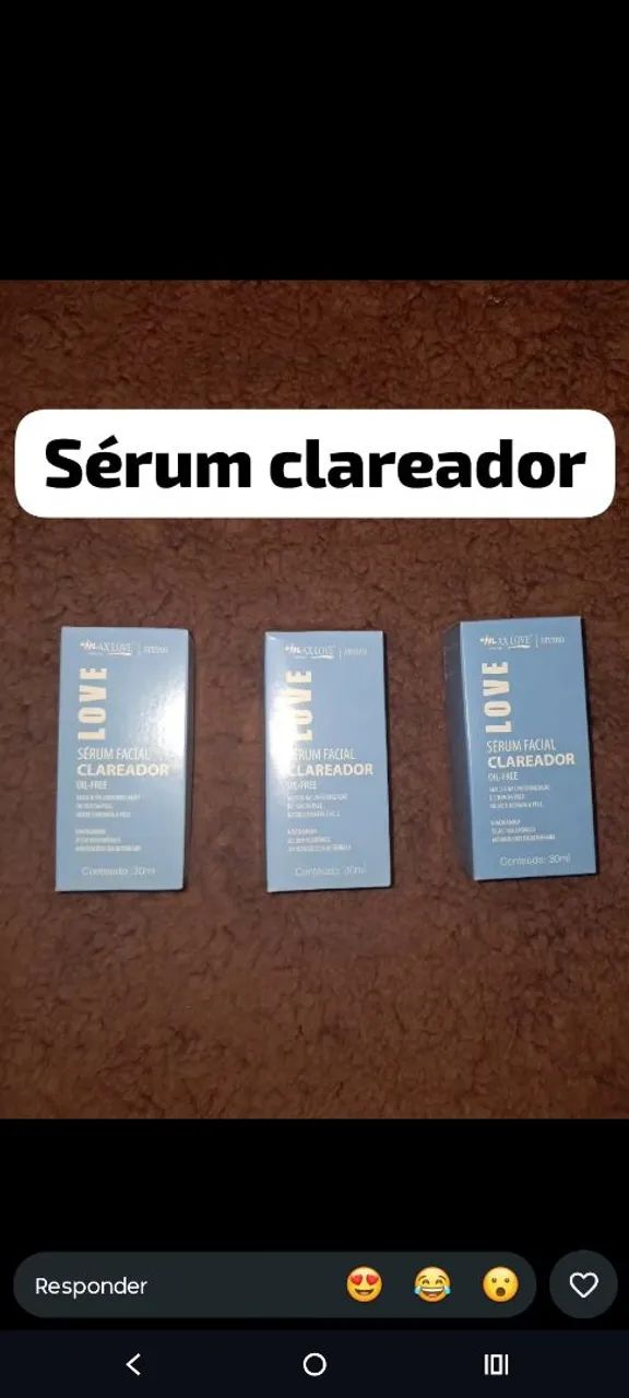 Sérum clareador