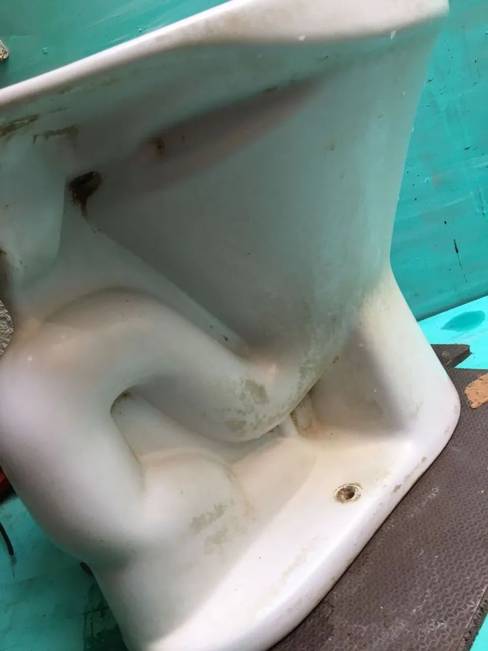 Vaso sanitário santa clara, branco! Não e pra Caixa acoplada!Aceito proposta  - Foto 4