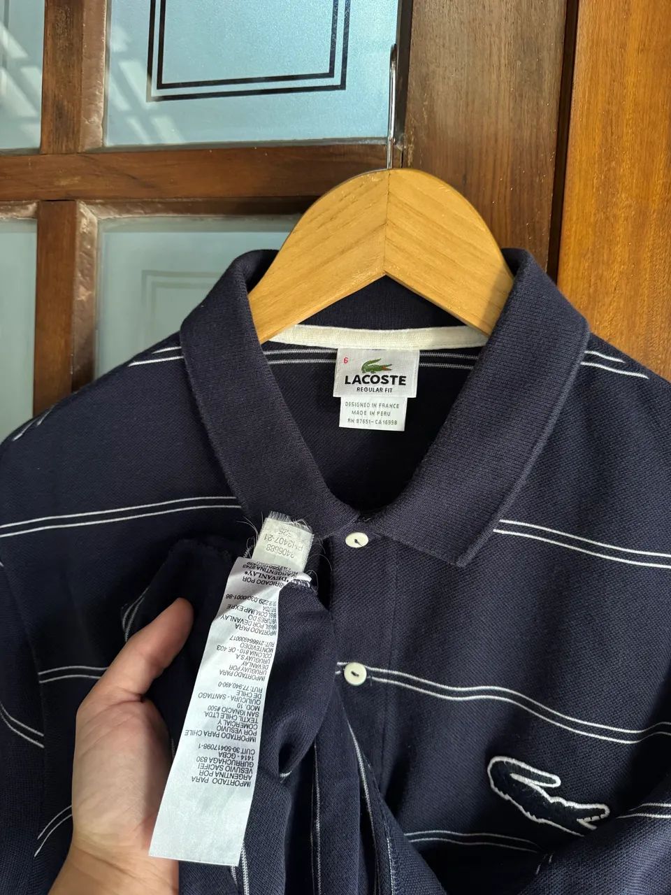 Camisa polo Lacoste bug croco rara  - Foto 5