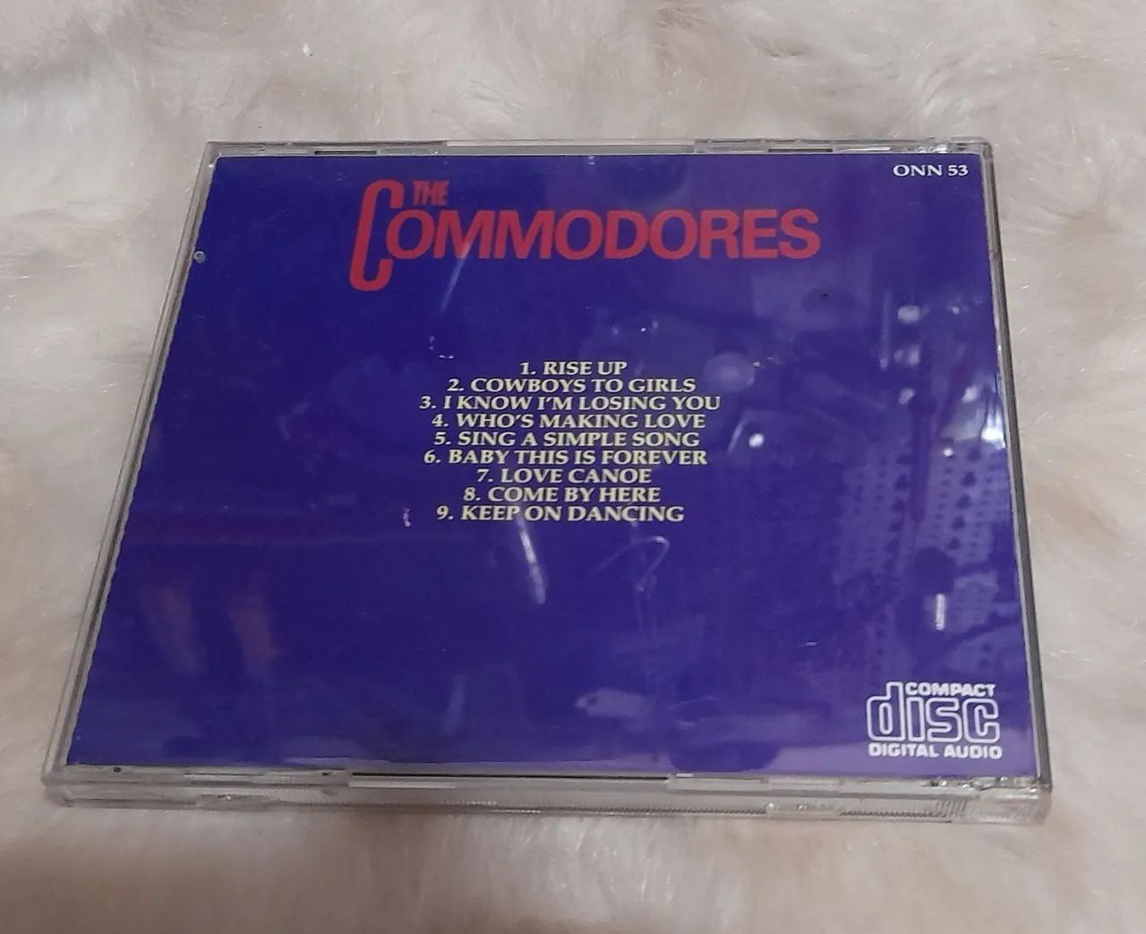 Cd original The Commodores importado E.U.A - Foto 2