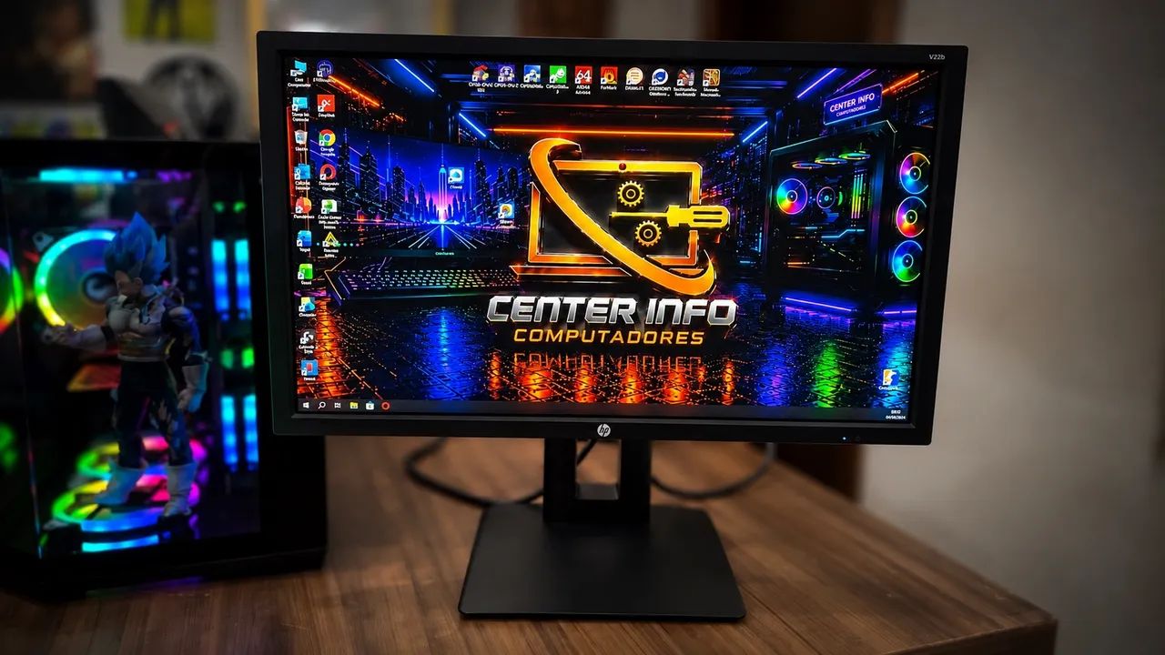Monitor 23 HP full HD com HDamai e Displayport - Foto 3