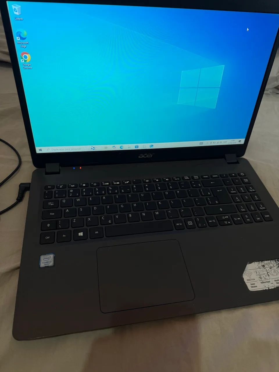 Notebook Acer Intel i3 aceito cartão - Foto 3