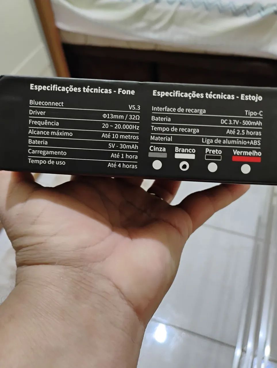 Fone de ouvido bluetooth. - Foto 3