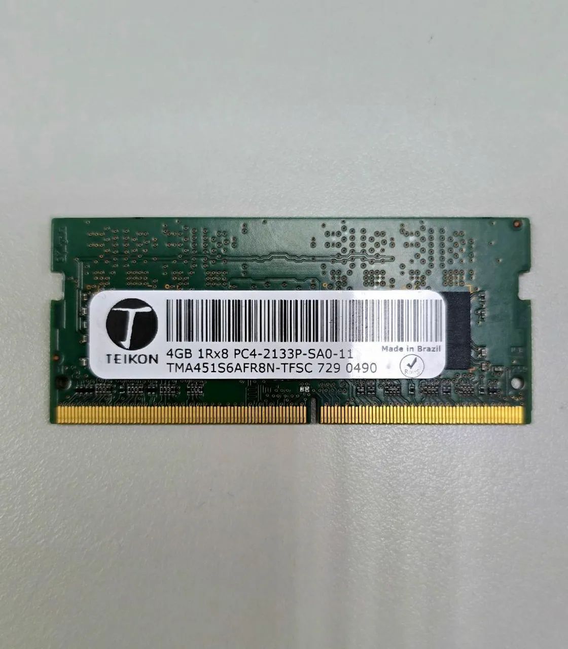 Memória DDR4 4GB