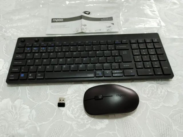 Teclado e mouse bluetooth