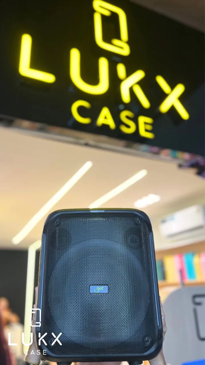 Caixa de Som GET Cube 2 | Som Potente para Qualquer Momento!