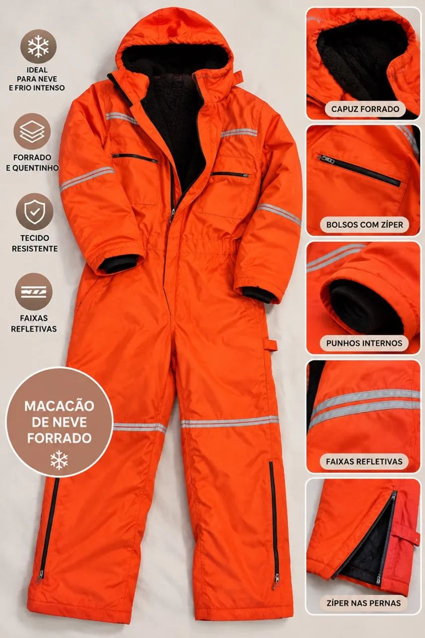 Macacão de Neve Forrado