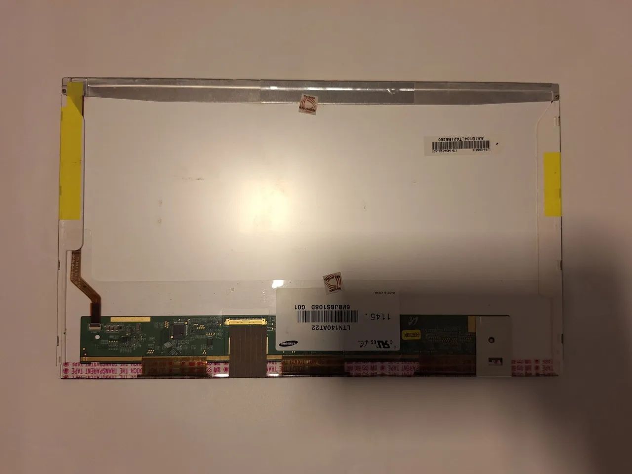 Tela notebook LED 14.0 polegadas 40 pinos LTN140AT22 M140NWR2 - Foto 5