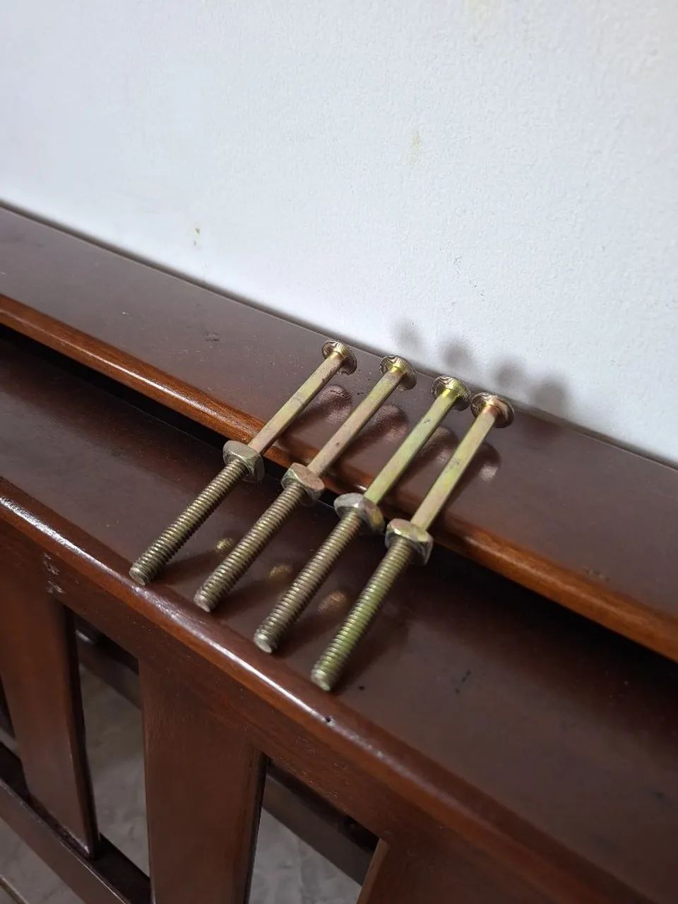 Cama solteiro de madeira maciça - Foto 3
