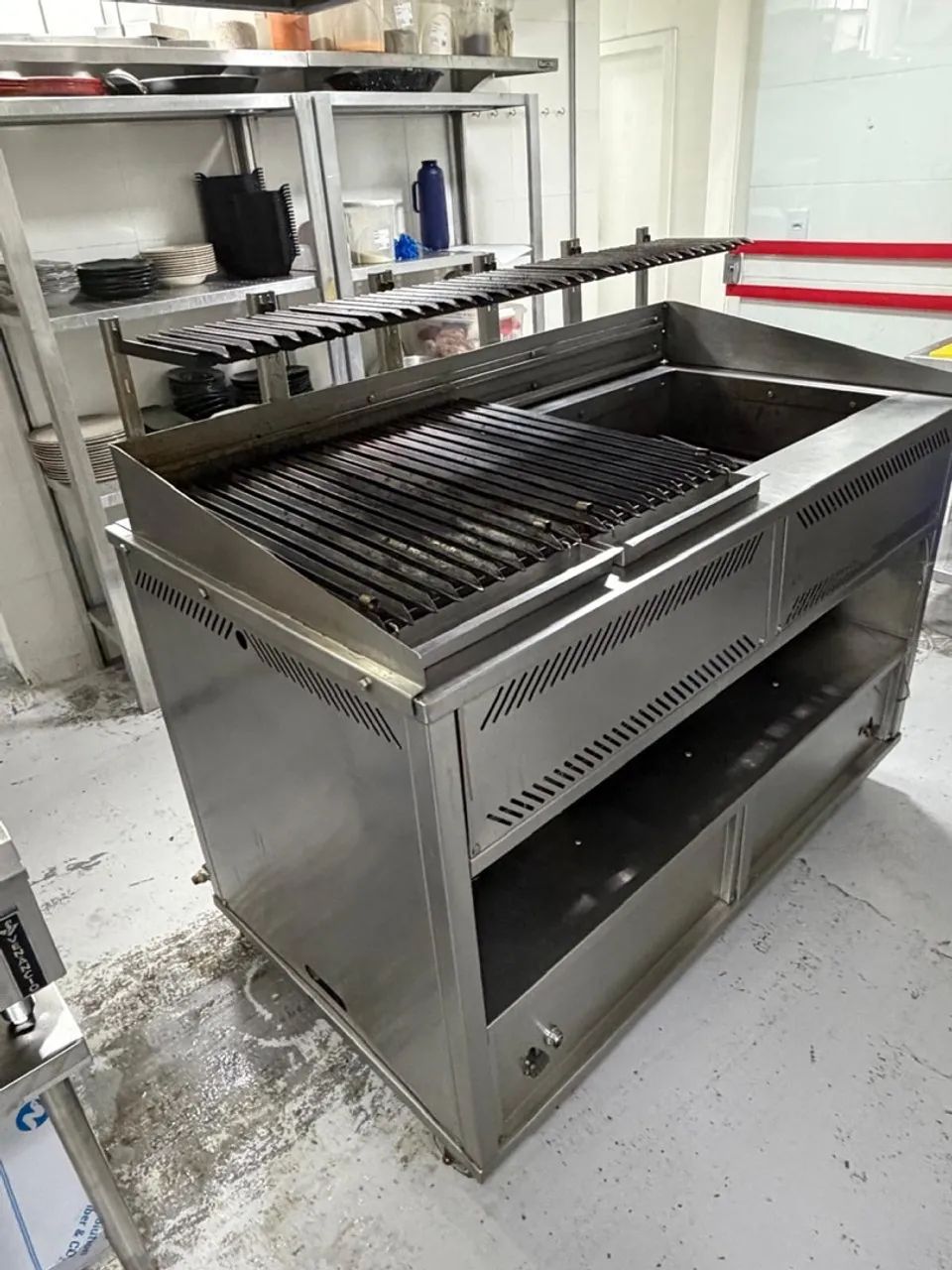PARRILLA PROFISSIONAL Á GÁS SCHEER