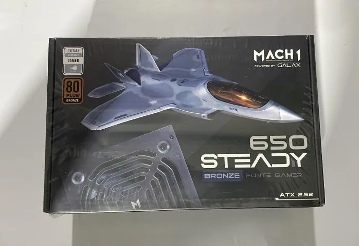 FONTE MACH1 STEADY 650W 80PLUS BRONZE PFC ATIVO