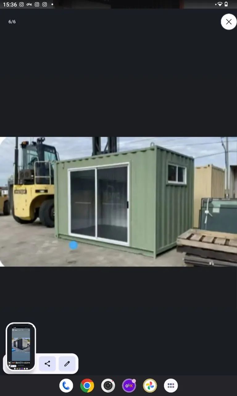 Casa Container Diversos Modelos Prontaxp uso ac troca carro caminhão  - Foto 5