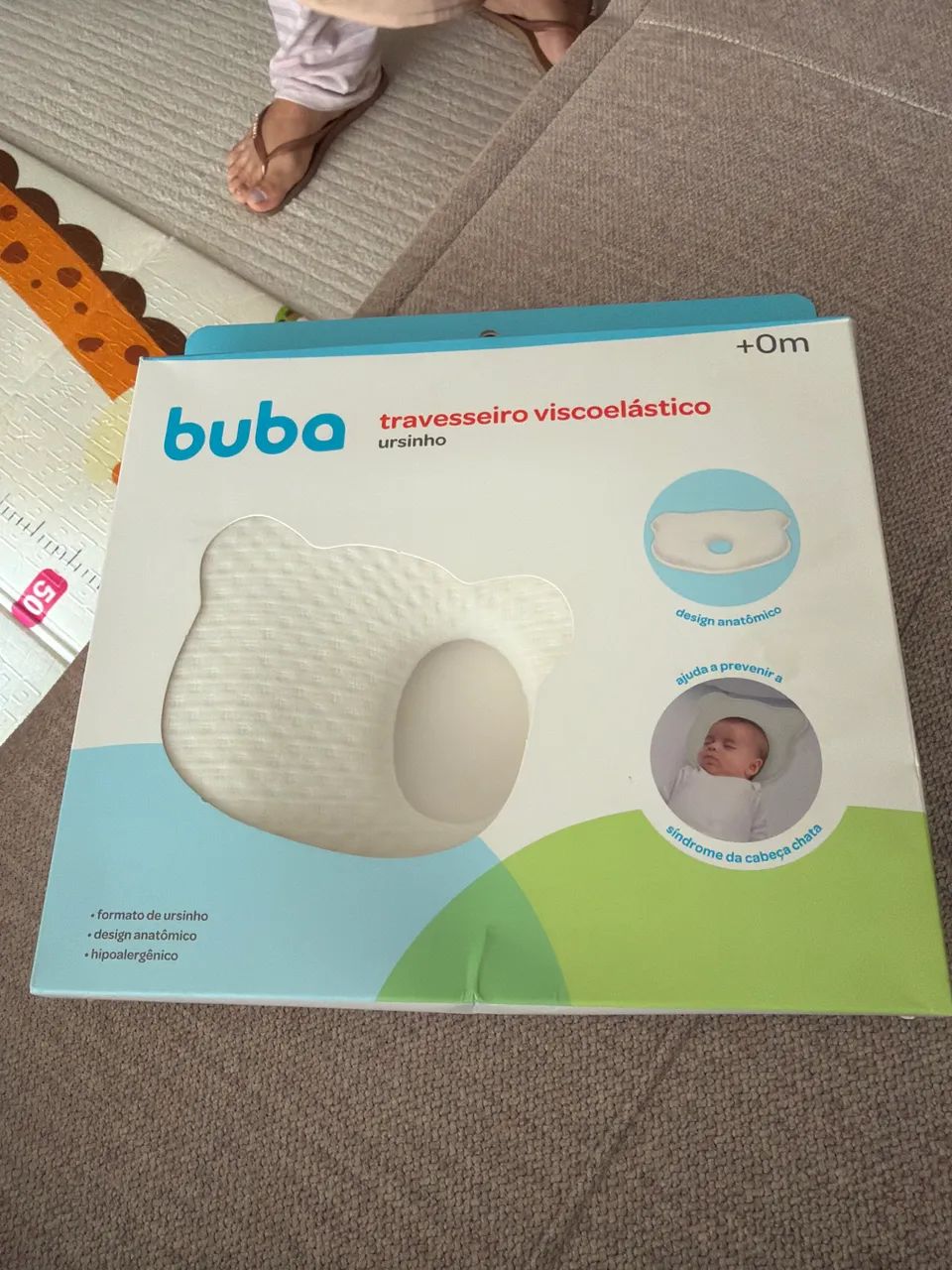 Travesseiro visco elástico BUBA