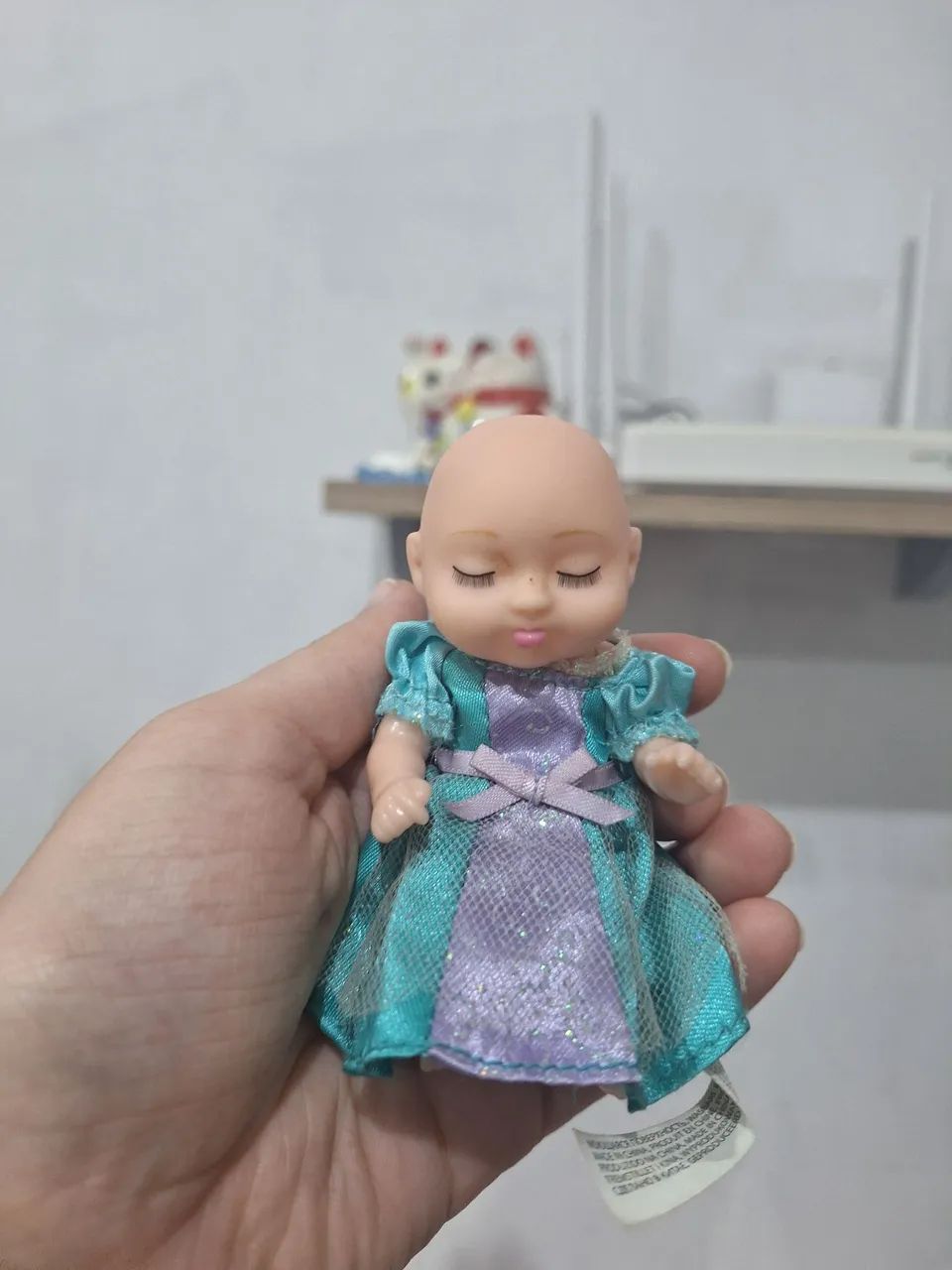Combo boneca bebê mini e acessórios  - Foto 3