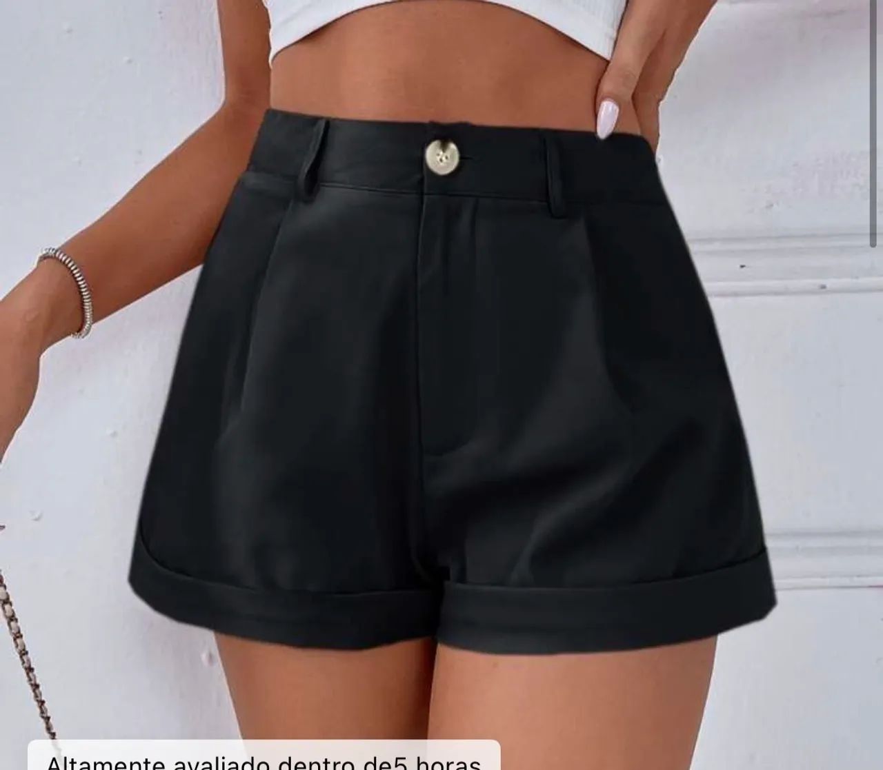 Short alfaiataria PP( os dois por 50$)  - Foto 2
