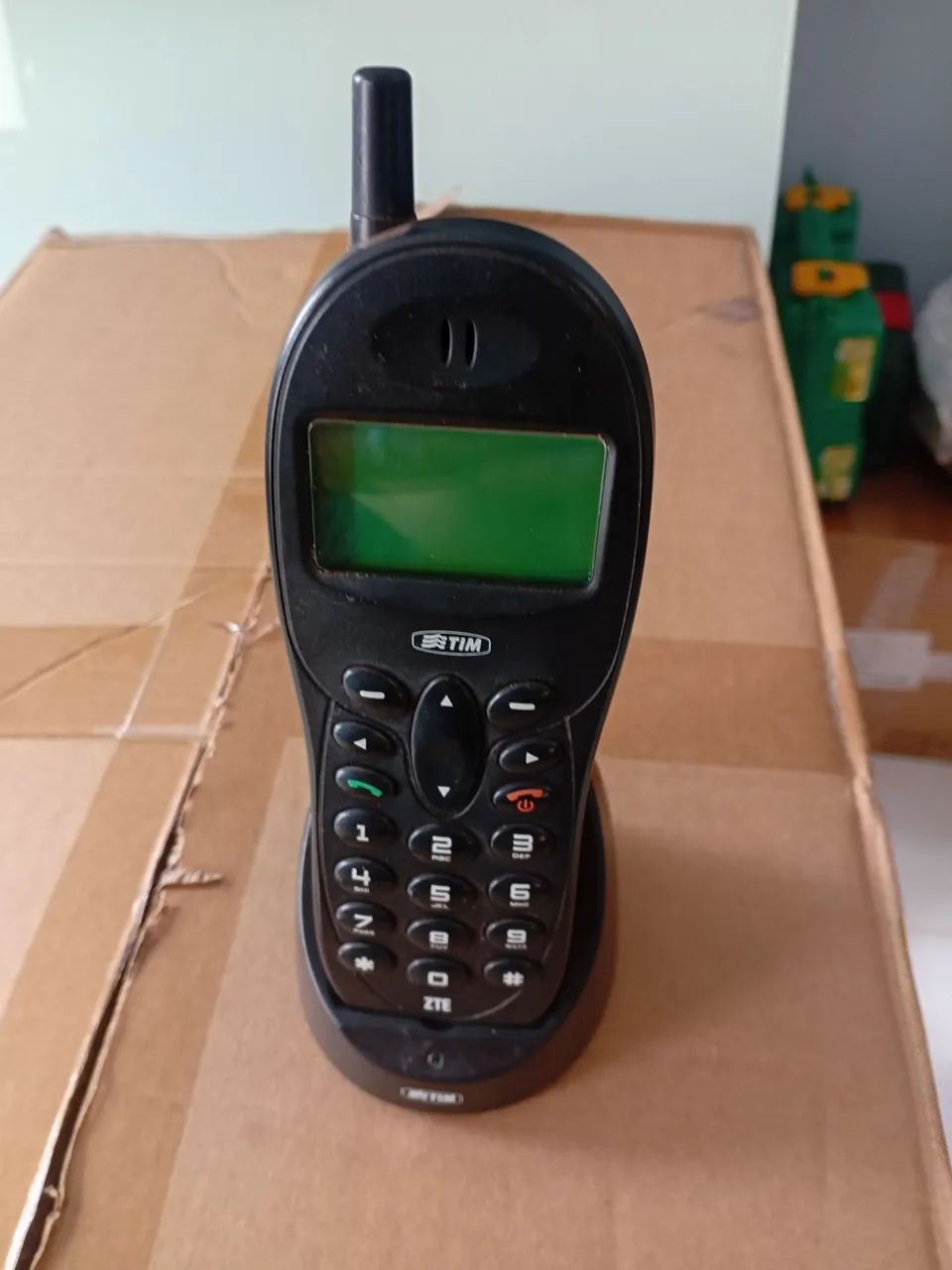 Telefone sem fio ZTE. Tim, com base. Sem carregador 