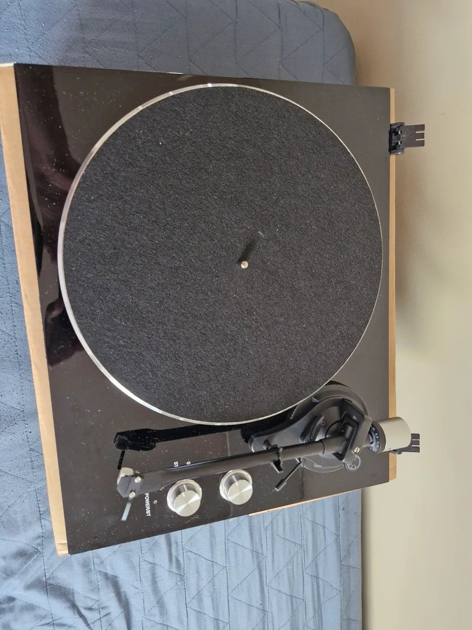 Toca discos Polyvox NOVO funcionando  - Foto 4