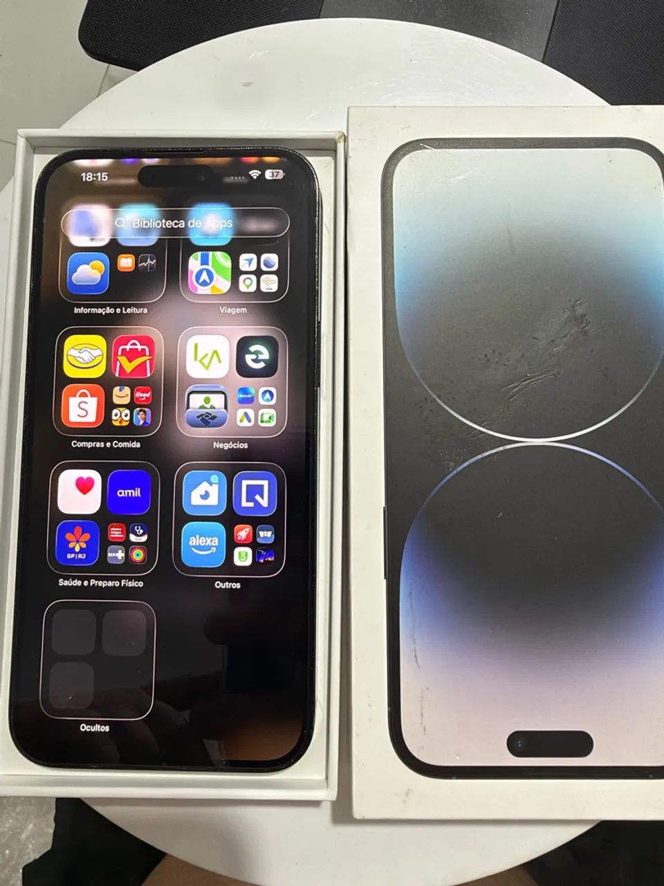 Iphone 14 Pro Max 256gb Space Black - Celulares e Smartphones