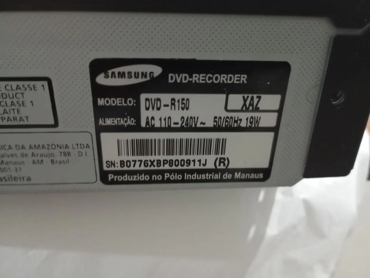 DVD Record Samsung para reparo - Foto 4