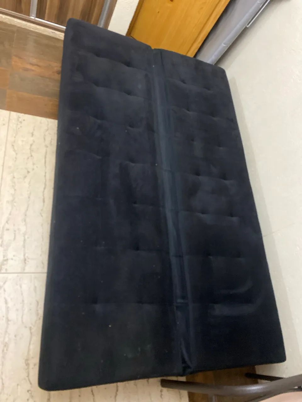 Sofá cama preto - Foto 3